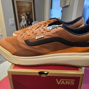 Vans Mte Ultrarange 2.0 RW Shoes VN000D60BRO Orange / Brown Mens Size 12 NEW